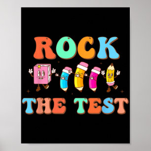 The Test Happy Testing Day For Teacher Student  Poster