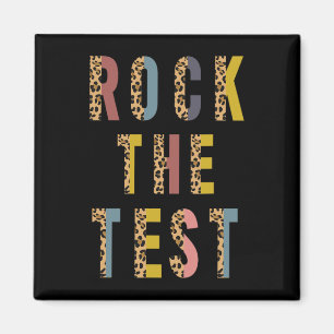 The Test Retro Motivational Testing Day Teacher St Magnet