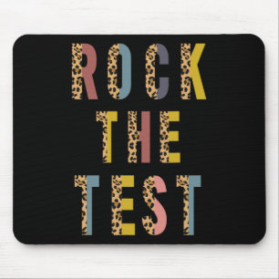 The Test Retro Motivational Testing Day Teacher St Mouse Mat