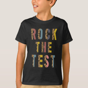 The Test Retro Motivational Testing Day Teacher St T-Shirt