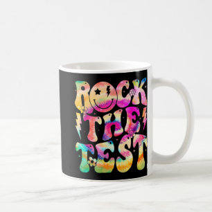 The Test Testing Day Retro Hippie Motivational Tea Coffee Mug