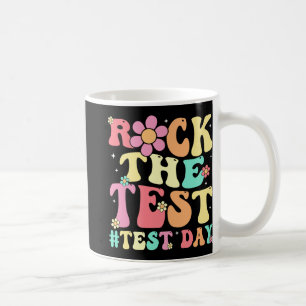 The Test Testing Day Retro Motivational Teacher St Coffee Mug