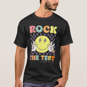 The Test Testing Day Retro Motivational Teacher St T-Shirt