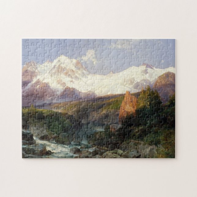 The Teton Range Jigsaw Puzzle (Horizontal)