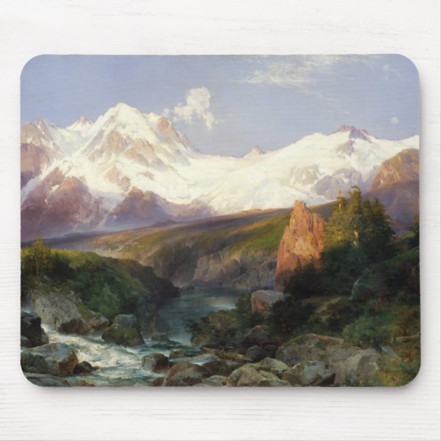 The Teton Range Mouse Mat (Front)