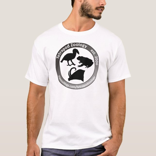 THE TETRAPOD ZOOLOGY LOGO T-Shirt (Front)