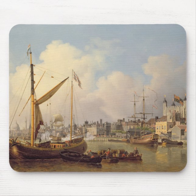 The Thames and the Tower of London supposedly on t Mouse Mat (Front)