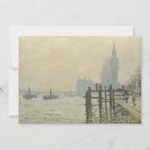 The Thames Below Westminster by Claude Monet