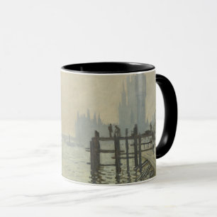 The Thames Below Westminster by Claude Monet Mug