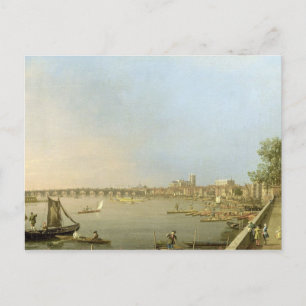 The Thames from the Terrace of Somerset House, loo Postcard