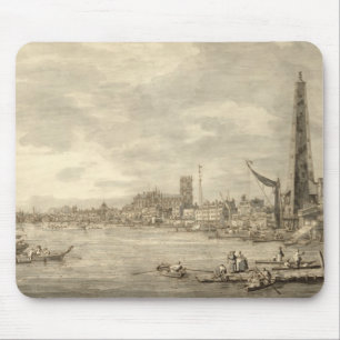 The Thames Looking towards Westminster from near Y Mouse Mat