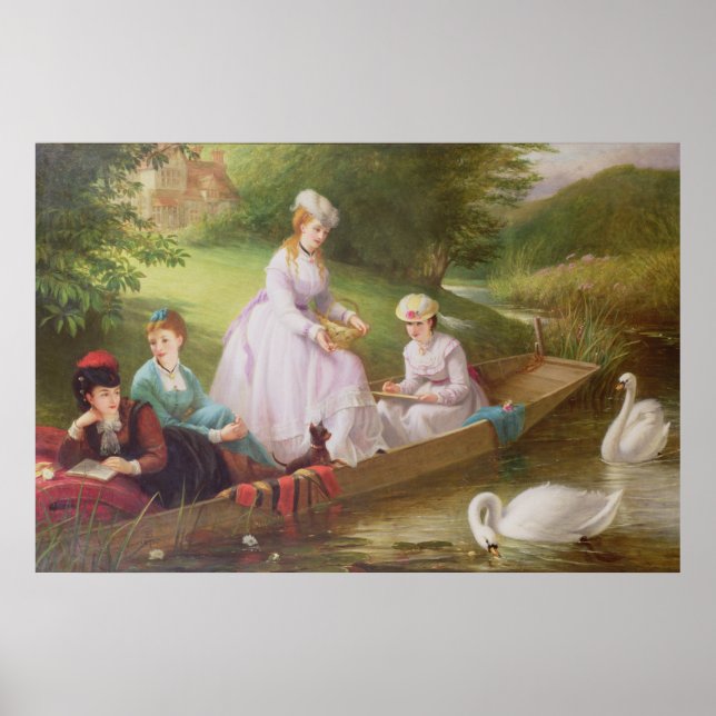 The Thames Swans Poster (Front)