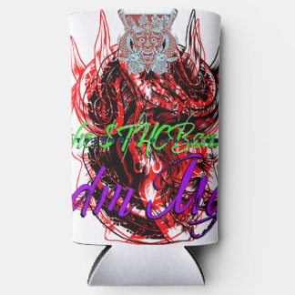 the $THCBand Seltzer Can Cooler