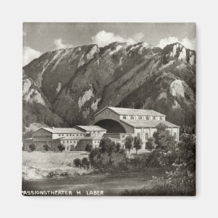 The Theatre at Oberammergau, 1930 Magnet