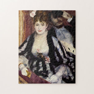 The Theatre Box by Renoir Impressionist Painting Jigsaw Puzzle