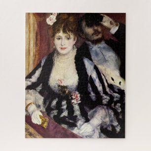 The Theatre Box by Renoir Impressionist Painting Jigsaw Puzzle