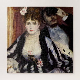 The Theatre Box by Renoir Impressionist Painting Jigsaw Puzzle