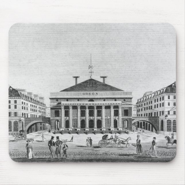 The Theatre de l'Odeon, 1830 Mouse Mat (Front)