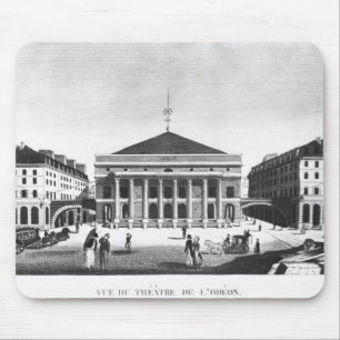 The Theatre de l'Odeon, c.1830 Mouse Mat