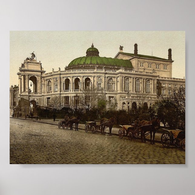 The Theatre, Odessa, Russia, (i.e., Ukraine) class Poster (Front)