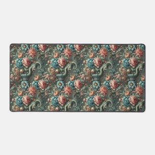 The Theatrics of Thirst – Gothic Victorian Desk Mat