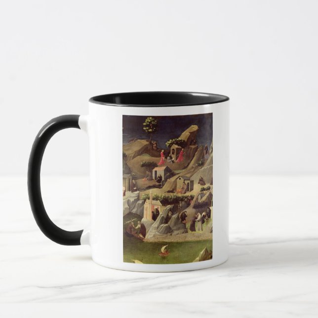 The Thebaid, c.1410 Mug (Left)