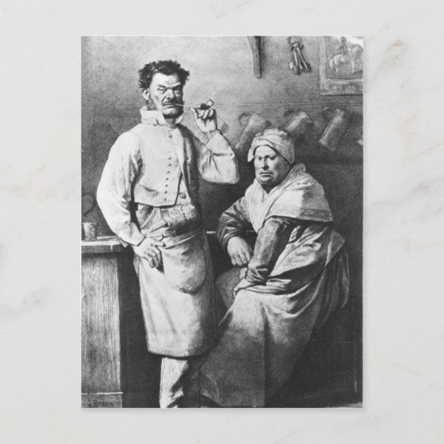 The Thenardier Postcard (Front)