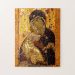The Theotokos of Vladimir Jigsaw Puzzle<br><div class="desc">The Theotokos of Vladimir jigsaw puzzle.   Please note:  Most of the icons are very old.  If the image is increased more than we have it,  the image might get distorted.  We do not print,  manufacture or mail any of the products.  Thank you!</div>