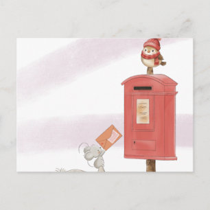 The thermometer trio postcard