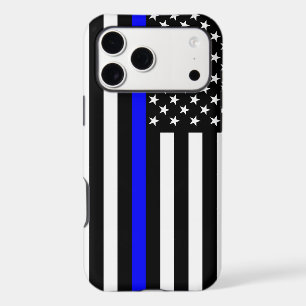 The Thin Blue Line American Flag
