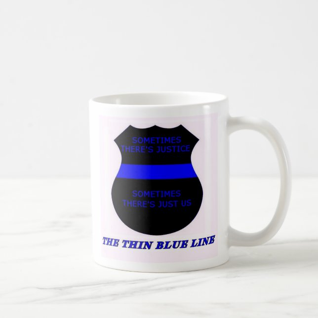 The Thin Blue Line Coffee Mug (Right)