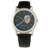 The Thin Blue Line Police Officer Watch