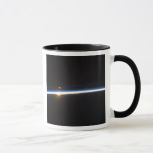 The thin line of Earth's atmosphere Mug