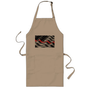 The Thin Red Line Long Apron