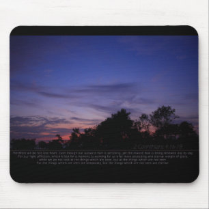 The things unseen are eternal mouse mat