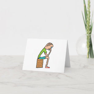 The Thinker Card