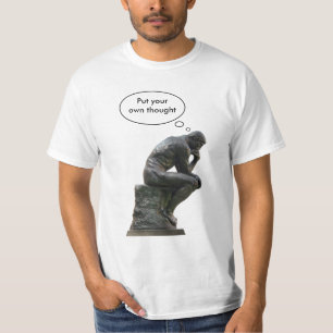 The Thinker customisable T Shirt
