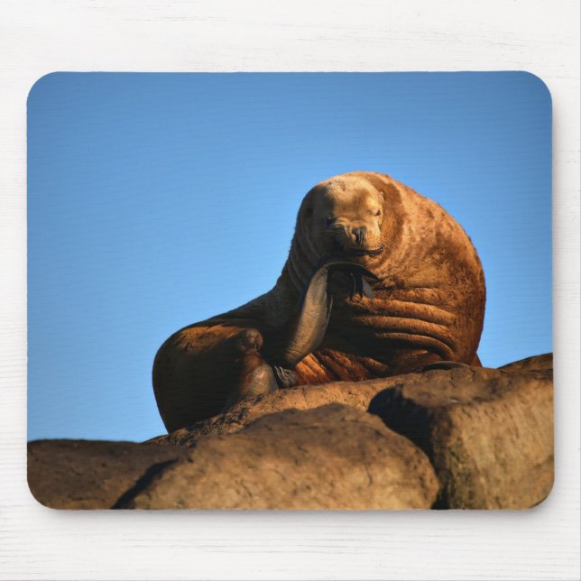 The Thinker Mouse Mat (Front)