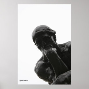 The Thinker Poster