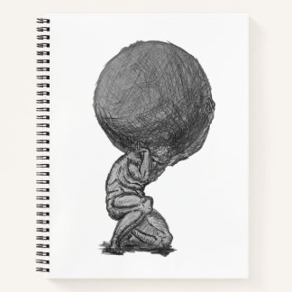 The Thinker Sketchbook Notebook