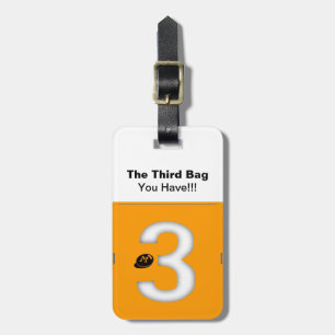 The Third Bag Custom Monogram Travel Luggage Tag