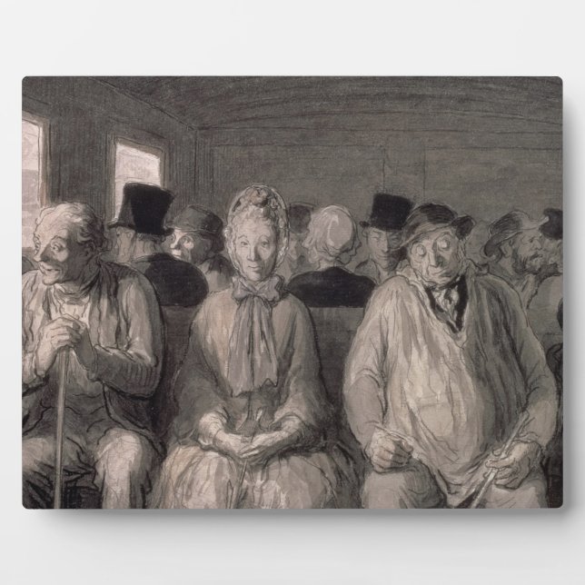 The third class carriage (w/c) plaque (Front)