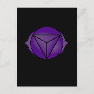 The Third Eye Chakra Postcard