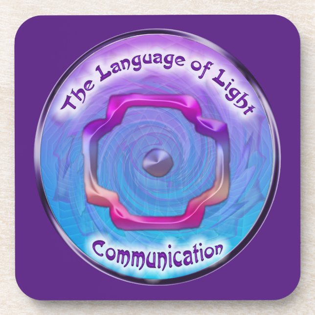 the Third Eye symbol of Communication Coaster (Front)