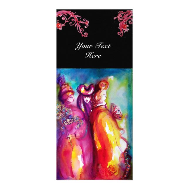 THE THIRD MASK Costume Designer ,Theatre Artist Rack Card (Front)