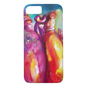 THE THIRD MASK / Venetian Carnival Masquerade Ball iPhone 8/7 Case