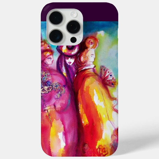 THE THIRD MASK / Venetian Carnival Masquerade Case-Mate iPhone Case (Back)