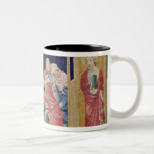 The Third Trumpet and the Wormwood Star Two-Tone Coffee Mug