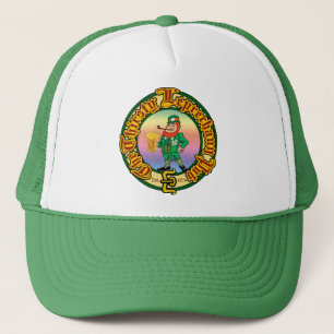 The Thirsty Leprechaun Pub Trucker Hat