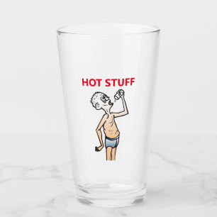 The Thirsty Man Glass